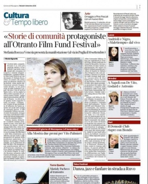 Corriere del Mezziogiorno 20180904